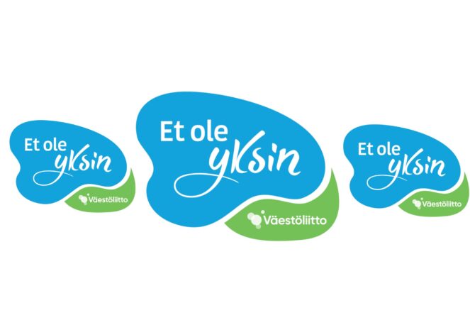 Et ole yksin -logo-
