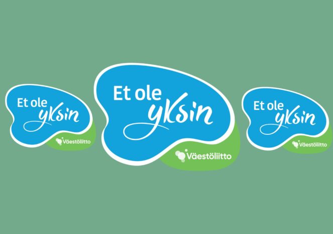 Et ole yksin -logo-